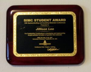 2007 SIMC Student Awards